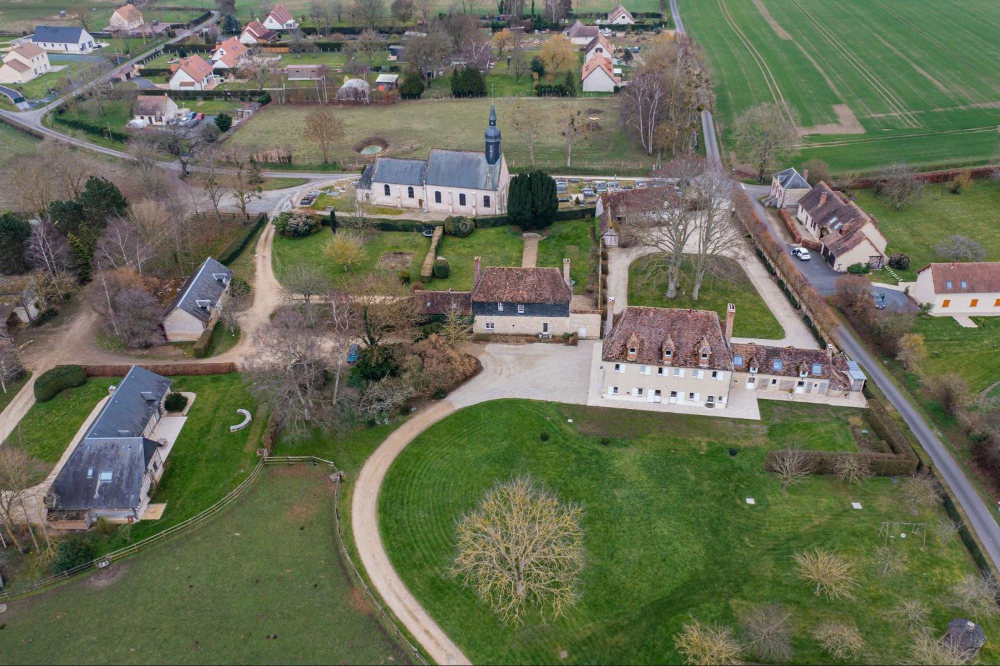 Bagatelle Avec Jardin Et Piscine Chauffee Villa Bieville-en-Auge Exteriör bild